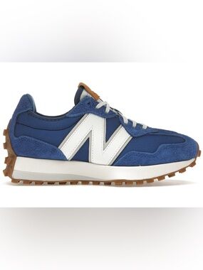 New Balance 327 Blue Suede